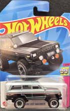 Load image into Gallery viewer, Hot Wheels 2023 1988 Jeep Wagoneer Grey/Black #52 HW: The '80s 5/10 New Long Card