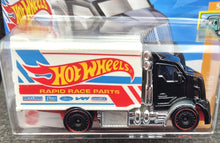 Load image into Gallery viewer, Hot Wheels 2023 Hiway Hauler 2 Black #130 HW Haulers 5/5 New