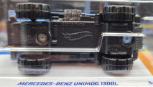 Load image into Gallery viewer, Hot Wheels 2023 Mercedes-Benz Unimog 1300L Light Blue #61 HW Haulers 4/5 New Long Card