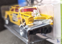 Load image into Gallery viewer, Hot Wheels 2023 '55 Chevy Bel Air Gasser Yellow #110 HW Gassers 1/5 New Long Card