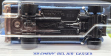 Load image into Gallery viewer, Hot Wheels 2023 '55 Chevy Bel Air Gasser Matte Light Blue #110 HW Gassers 1/5 New Long Card