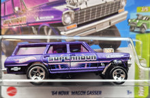 Load image into Gallery viewer, Hot Wheels 2023 '64 Nova Wagon Gasser Purple #145 HW Gassers 2/5 New