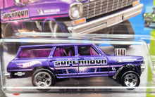 Load image into Gallery viewer, Hot Wheels 2023 '64 Nova Wagon Gasser Purple #145 HW Gassers 2/5 New