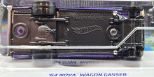 Load image into Gallery viewer, Hot Wheels 2023 '64 Nova Wagon Gasser Purple #145 HW Gassers 2/5 New