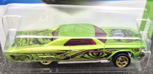 Load image into Gallery viewer, Hot Wheels 2023 Layin' Lowrider Lime Green #237 HW Slammed 3/5 New Long Card