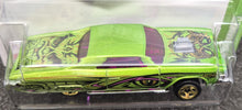 Load image into Gallery viewer, Hot Wheels 2023 Layin' Lowrider Lime Green #237 HW Slammed 3/5 New Long Card