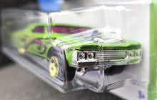 Load image into Gallery viewer, Hot Wheels 2023 Layin' Lowrider Lime Green #237 HW Slammed 3/5 New Long Card