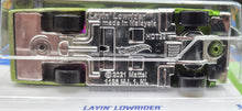 Load image into Gallery viewer, Hot Wheels 2023 Layin' Lowrider Lime Green #237 HW Slammed 3/5 New Long Card