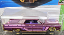 Load image into Gallery viewer, Hot Wheels 2023 '64 Lincoln Continental Magenta #246 HW Slammed 5/5 New Long Card