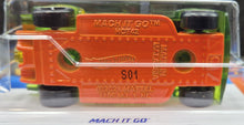 Load image into Gallery viewer, Hot Wheels 2023 Mach It Go Clear Green #112 HW Track Champs 4/5 New