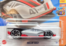 Load image into Gallery viewer, Hot Wheels 2023 Rollin' Solo Silver #133 HW Track Champs 5/5 New