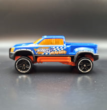 Load image into Gallery viewer, Hot Wheels 2012 Mega Duty Blue Auto Motion Speedway 5 Pack Loose