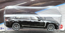 Load image into Gallery viewer, Hot Wheels 2022 Porsche Panamera Turbo S E-Hybrid Sport Turismo Black Luxury Sedans New