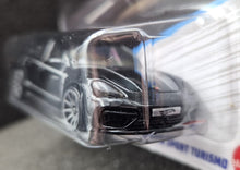 Load image into Gallery viewer, Hot Wheels 2022 Porsche Panamera Turbo S E-Hybrid Sport Turismo Black Luxury Sedans New