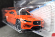 Load image into Gallery viewer, Hot Wheels 2022 Jaguar XE SV Project 8 Orange Luxury Sedans 4/5 New Long Card