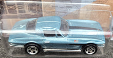 Load image into Gallery viewer, Hot Wheels 2023 '64 Corvette Stingray Light Blue Corvette 70 Series 3/8 New Long Card