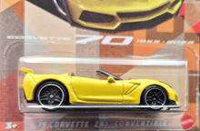 Load image into Gallery viewer, Hot Wheels 2023 '19 Corvette ZR1 Convertible Yellow Corvette 70 Series 7/8 New Long Card