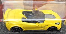 Load image into Gallery viewer, Hot Wheels 2023 '19 Corvette ZR1 Convertible Yellow Corvette 70 Series 7/8 New Long Card