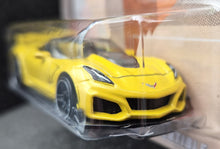 Load image into Gallery viewer, Hot Wheels 2023 '19 Corvette ZR1 Convertible Yellow Corvette 70 Series 7/8 New Long Card
