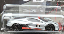Load image into Gallery viewer, Hot Wheels 2023 Corvette C8.R Silver Corvette 70 Series 8/8 New Long Card