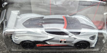 Load image into Gallery viewer, Hot Wheels 2023 Corvette C8.R Silver Corvette 70 Series 8/8 New Long Card