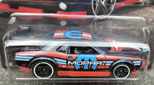 Load image into Gallery viewer, Hot Wheels 2023 Dodge Challenger Drift Car Navy Blue Mopar Series 3/5 New Long Card