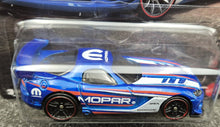 Load image into Gallery viewer, Hot Wheels 2023 Dodge Viper SRT10 ACR Blue Mopar Series 5/5 New Long Card