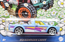 Load image into Gallery viewer, Hot Wheels 2023 Volkswagen Caddy Baby Blue Spring Series 1/5 New Long Card