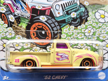 Load image into Gallery viewer, Hot Wheels 2023 '52 Chevy Matte Yellow Spring Series 5/5 New Long Card
