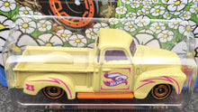Load image into Gallery viewer, Hot Wheels 2023 '52 Chevy Matte Yellow Spring Series 5/5 New Long Card