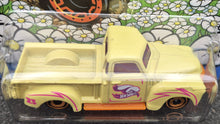 Load image into Gallery viewer, Hot Wheels 2023 '52 Chevy Matte Yellow Spring Series 5/5 New Long Card