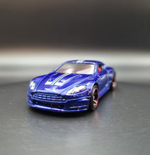 Load image into Gallery viewer, Hot Wheels 2018 2010 Aston Martin DBS Dark Blue HW Exotics Loose
