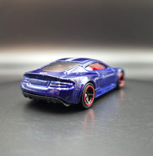 Load image into Gallery viewer, Hot Wheels 2018 2010 Aston Martin DBS Dark Blue HW Exotics Loose