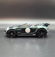 Load image into Gallery viewer, Hot Wheels 2020 '15 Jaguar F-Type Project 7 Dark Green HW Exotics 5-Pack Loose