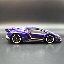 Load image into Gallery viewer, Hot Wheels 2021 Lamborghini Veneno Purple HW Exotics 5 Pack Loose