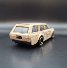 Load image into Gallery viewer, Hot Wheels 2021 '71 Datsun Bluebird 510 Wagon Beige Nightburnerz 5 Pack Loose