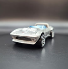 Load image into Gallery viewer, Hot Wheels 2019 Corvette Grand Sport Roadster Silver Fast and Furious 5 Pack Loose