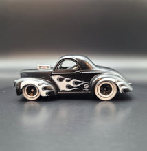 Load image into Gallery viewer, Hot Wheels 2021 Custom '41 Willys Coupe Satin Black HW Flames 5 Pack Exclusive