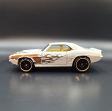 Load image into Gallery viewer, Hot Wheels 2021 '69 Camaro Pearl White HW Flames 5 Pack Exclusive