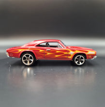Load image into Gallery viewer, Hot Wheels 2021 '69 Dodge Charger 500 Red HW Flames 5 Pack Exclusive