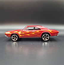 Load image into Gallery viewer, Hot Wheels 2021 '69 Dodge Charger 500 Red HW Flames 5 Pack Exclusive