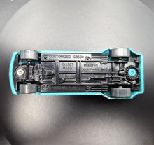 Load image into Gallery viewer, Hot Wheels 2019 Customized C3500 Turquoise Speed Blur Pack Loose