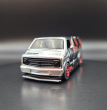 Load image into Gallery viewer, Hot Wheels 2022 Custom '77 Dodge Van Chrome Speed Blur 5 Pack Exclusive