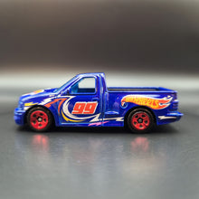 Load image into Gallery viewer, Hot Wheels 2022 '99 F-150 SVT Lightning Race Team Blue HW Race Team 5 Pack Loose