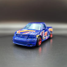 Load image into Gallery viewer, Hot Wheels 2022 '99 F-150 SVT Lightning Race Team Blue HW Race Team 5 Pack Loose