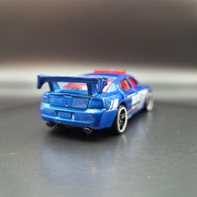 Load image into Gallery viewer, Hot Wheels 2016 Dodge Charger Drift Blue Police Pursuit 5-Pack Loose