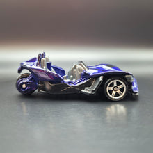 Load image into Gallery viewer, Matchbox 2023 Polaris Slingshot Dark Blue Blue Highways III 5 Pack Exclusive