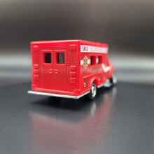 Load image into Gallery viewer, Hot Wheels 2022 International Workstar Ambulance Red MBX Service 5 Pack Exclusive