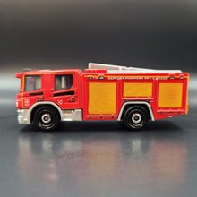 Load image into Gallery viewer, Matchbox 2023 Scania P 360 Fire Engine Red MBX European Highways 5 Pack Loose