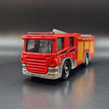 Load image into Gallery viewer, Matchbox 2023 Scania P 360 Fire Engine Red MBX European Highways 5 Pack Loose